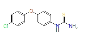 1-(4-(4-Chlorophenoxy)phenyl)thiourea, 97%