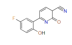 6-(5-Fluoro-2-hydroxyphenyl)-2,3-dihydro-2-oxopyridine-3-carbonitrile, 97%