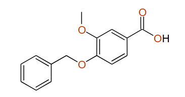 4-Benzyloxy-3-methoxybenzoic acid, 97%