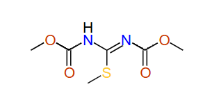 1,3-Bis(methoxycarbonyl)-2-methyl-2-thiopseudourea, 97%