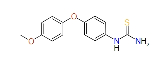 1-(4-(4-Methoxyphenoxy)phenyl)thiourea, 97%
