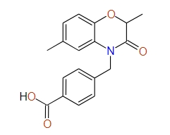4-((2,3-Dihydro-2,6-dimethyl-3-oxobenzo[b][1,4]oxazin-4-yl)methyl)benzoic acid, 97%