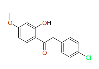 2-(4-Chlorophenyl)-1-(2-hydroxy-4-methoxyphenyl)ethanone, 97%