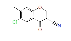 6-Chloro-7-methyl-4-oxo-4H-chromene-3-carbonitrile, 97%